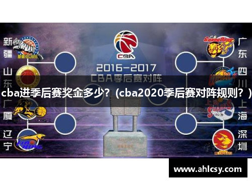 cba进季后赛奖金多少？(cba2020季后赛对阵规则？)